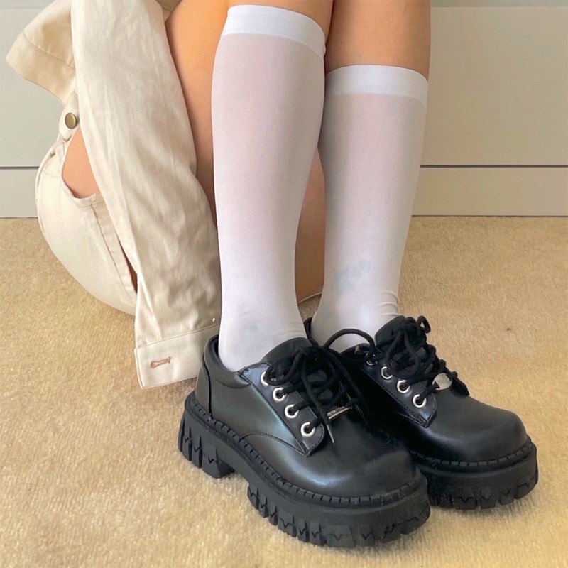 (FREESHIP - ẢNH THẬT) GIÀY ALLEY OXFORD NỮ - GIÀY NỮ ĐẾ CAO PHONG CÁCH ANH QUỐC | BigBuy360 - bigbuy360.vn