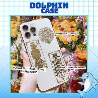 Miếng dán Linh phù cho điện thoại phong thủy mang tài lộc, may mắn, đẹp lung linh – Dolphin Case
