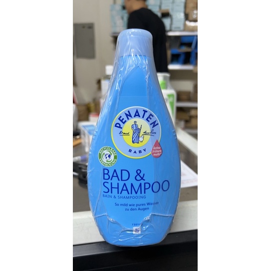 Sữa tắm gội Penaten 400ml Đức cho bé từ sơ sinh chống cảm cho bé đặc biệt cho da nhạy cảm của bé - mẹ bean bon