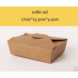 Hộp giấy klaft đựng thực phẩm