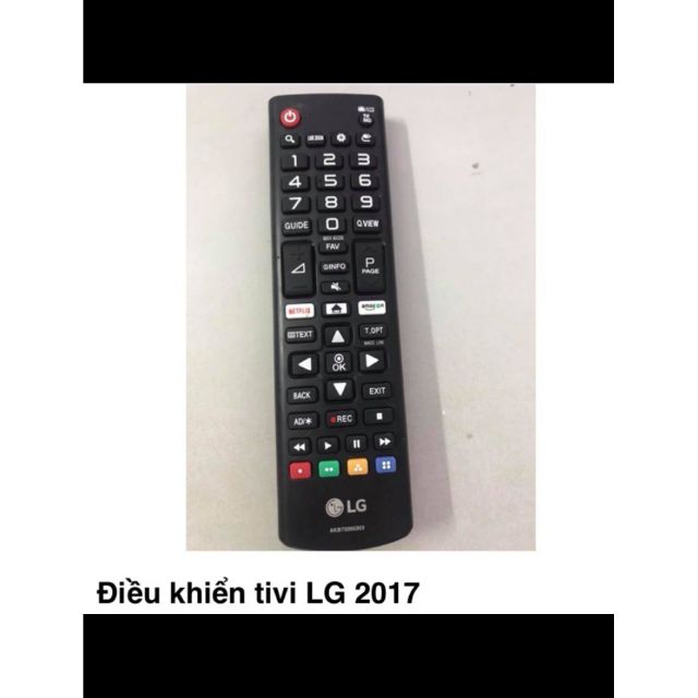 Điều khiển tivi lg smat 2017mới nhất