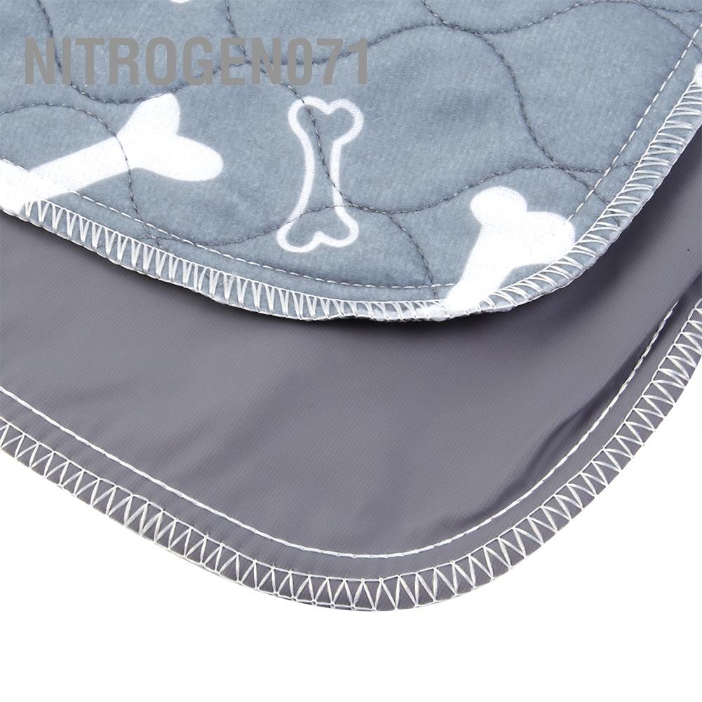 Nitrogen071 Dog Puppy Urine Mat Waterproof Reusable Washable Pet Cat Pee Trainging Pad