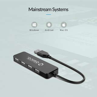 BỘ USB ORICO 4 Cổng FL01-BK-BP - FL01-WH-BP - Bộ Chia USB ORICO 4 Port( CHÍNH HÃNG)