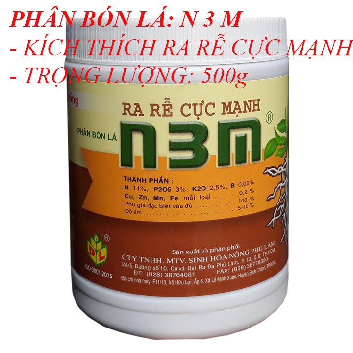 thuốc kích rễ N3M kích ra rễ cực mạnh trên tất cả cây trồng