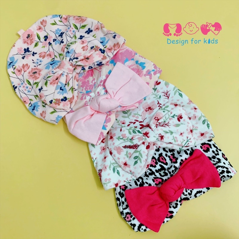 Turban / Nơ đeo đầu các hãng hàng xuất xịn cho bé gái 0-2 tuổi