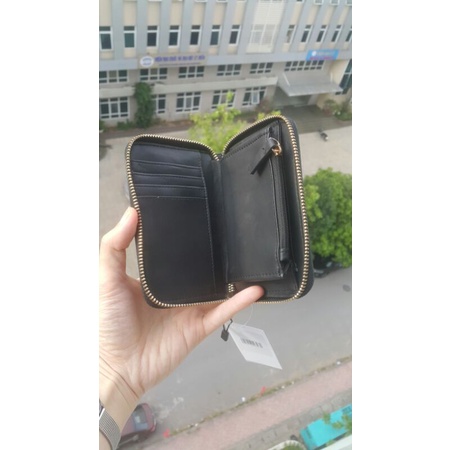 Ví Mango đen ngắn - hxt kèm bill Nga