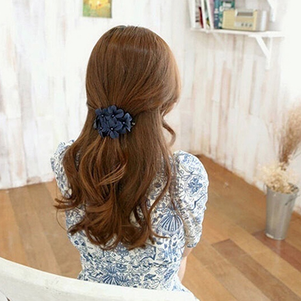 Kẹp tóc hình bông hoa xinh xắn đáng yêu dành cho nữ