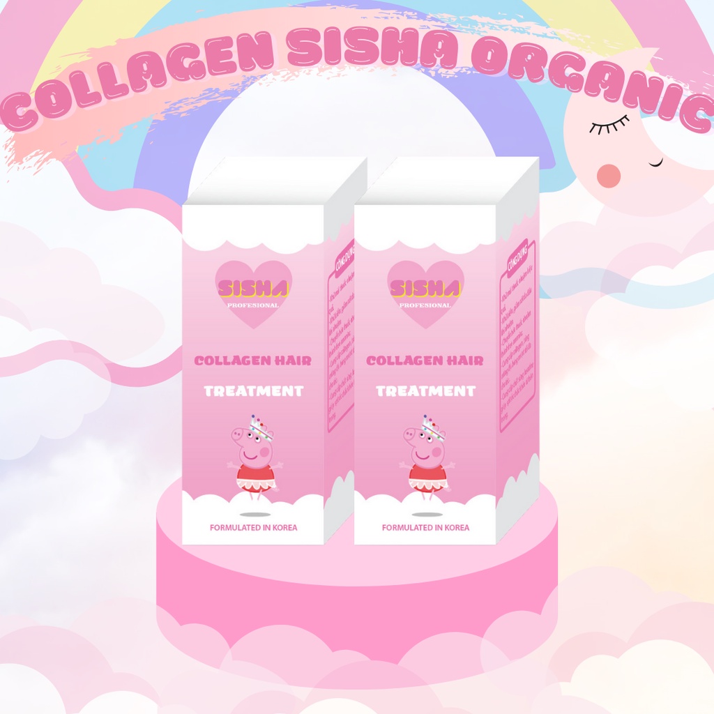 Dưỡng Tóc Collagen SISHA ORGANIC Hỗ Trợ Phục Hồi Tóc, Bền Màu Không Lo Hư Tổn, Luxihairs