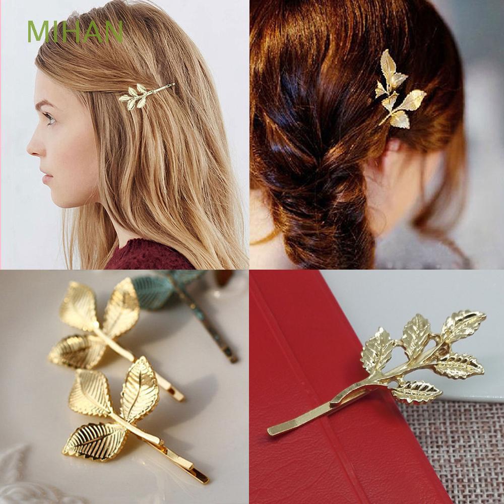 Kẹp tóc từ kim loại kiểu dáng thanh lịch dành cho nữ