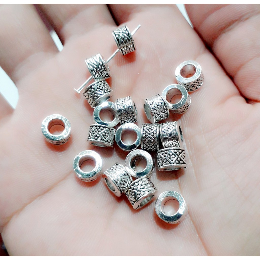 Charm giá sỉ : 50g = 23k / 1 gói [ Sỉ Charm bạc cổ 50g ]