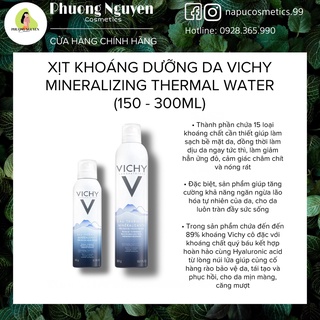 Xịt khoáng dưỡng da Vichy Mineralizing Thermal Water