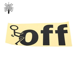 [Sản phẩm mới]Off Letter Car Sticker Waterproof Reflective Decal Computer Wall Sticker