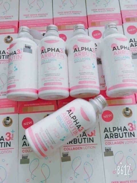 Sữa tắm trắng Collagen Alpha Arbutin thái lai