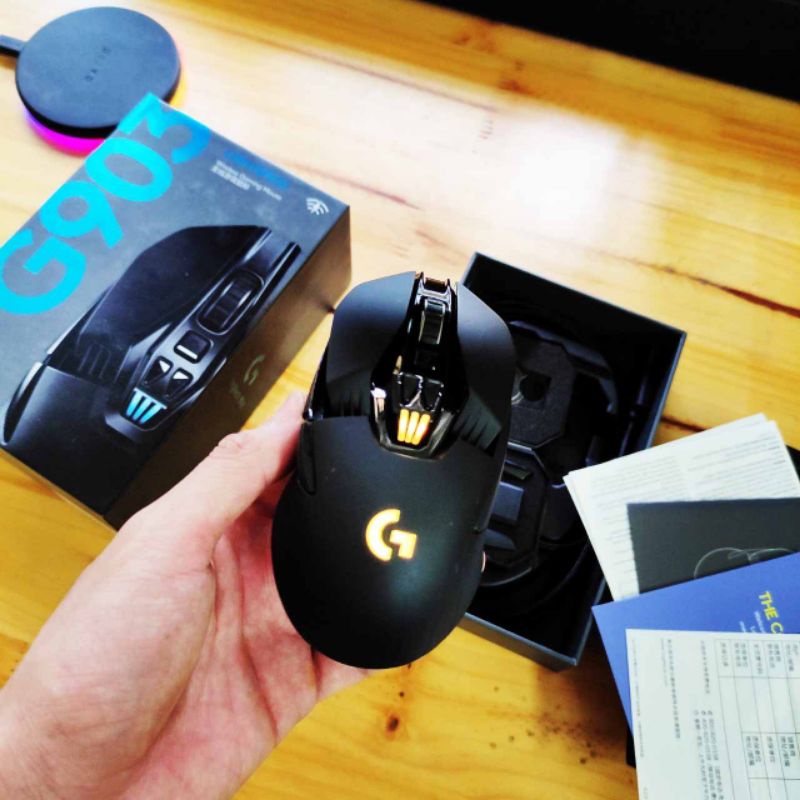 Chính hãng – Logitech G903 Hero 25.6K DPI bảo hành 12 tháng led rgb 16 triệu màu