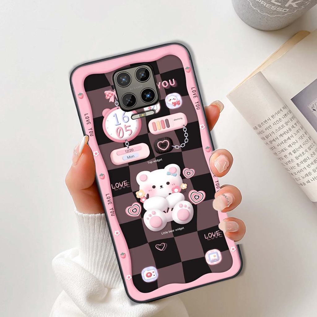 Ốp lưng Vsmart Aris / Aris Pro in hình gấu cute,bò sữa 3D cute dễ thương