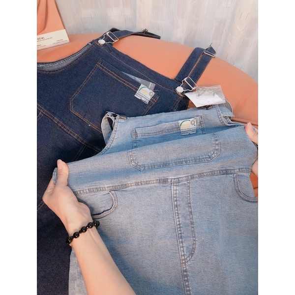 Yếm jean- yếm váy jean 3 màu