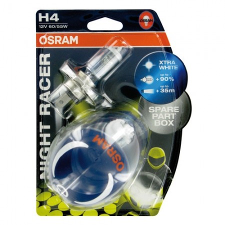 Bóng đền siêu sáng Osram Night Racer Plus - Tăng sáng 90%