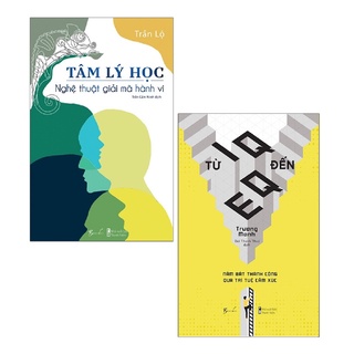 Sách AZ - Combo Tâm Lý Học - Nghệ Thuật Giải Mã Hành Vi + Từ IQ Đến EQ - Nắm Bắt Thành Công Qua Trí Tuệ Cảm Xúc (2 cuốn)