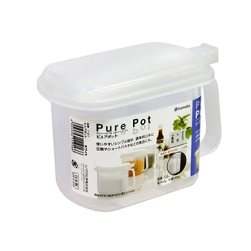 [Đồng giá 33k] Hộp gia vị kèm thìa 720ml Inomata nắp đóng mở thuận tiện Nhật Bản | BigBuy360 - bigbuy360.vn