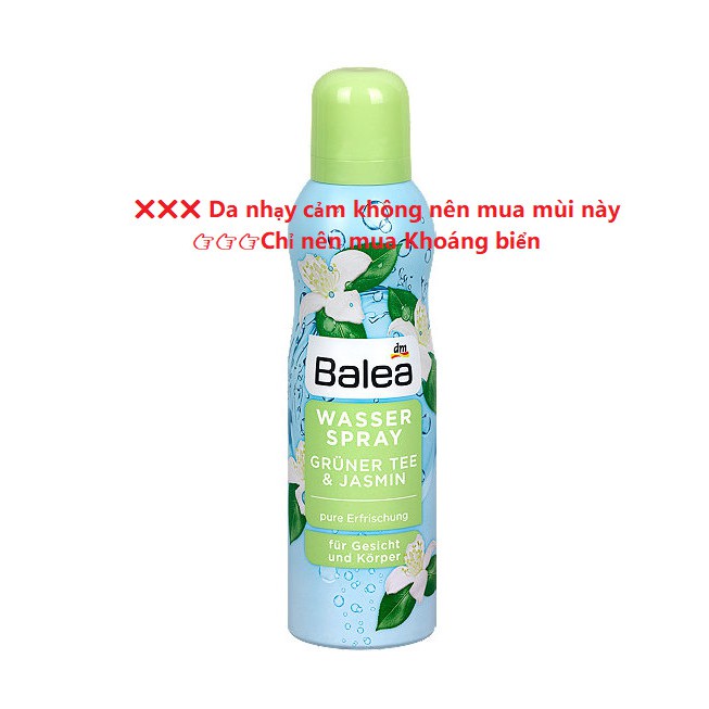 Xịt khoáng Balea 150ml – Mẫu mới – Nội địa Đức