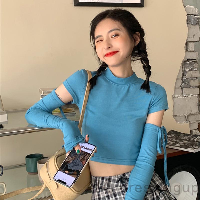 Áo Thun Nữ Tay Ngắn Cổ Chữ V Thời Trang | BigBuy360 - bigbuy360.vn