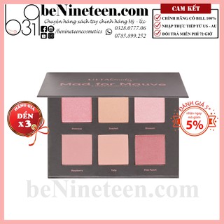 [TẶNG CHOCOLATE HERSHEY] [SALE OFF 50%] Phấn Má Hồng Ulta Beauty Mad For Mauve Blush Palette [BeNineteen]