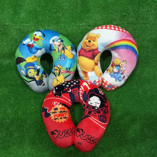 Gối tựa cổ in hình siêu xinh