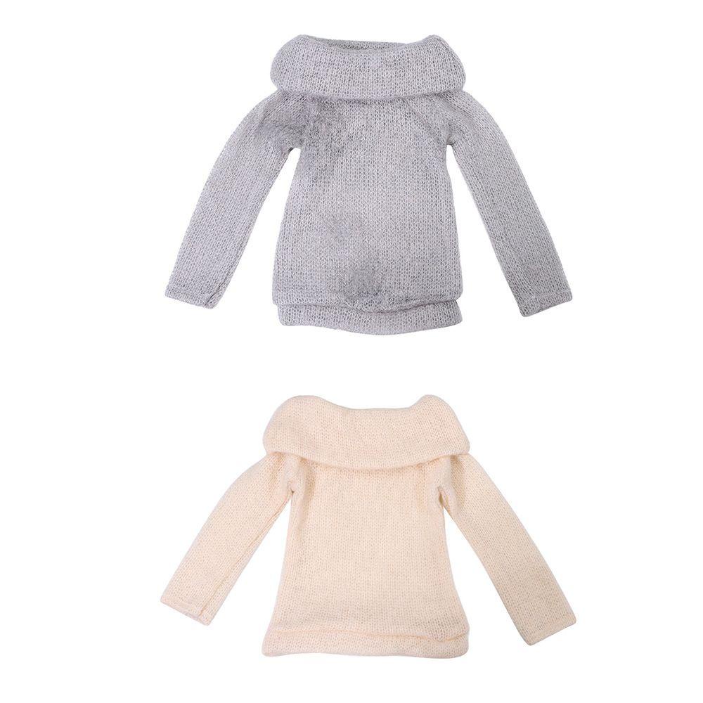 Áo Sweater Dệt Kim Mini Cho Búp Bê Tỉ Lệ 1 / 3