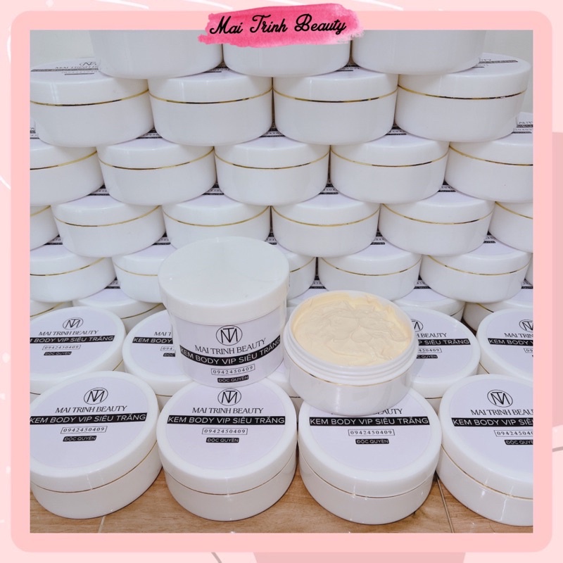 KEM BODY VIP SIÊU TRẮNG  MUA TỪ 500G INBOX
