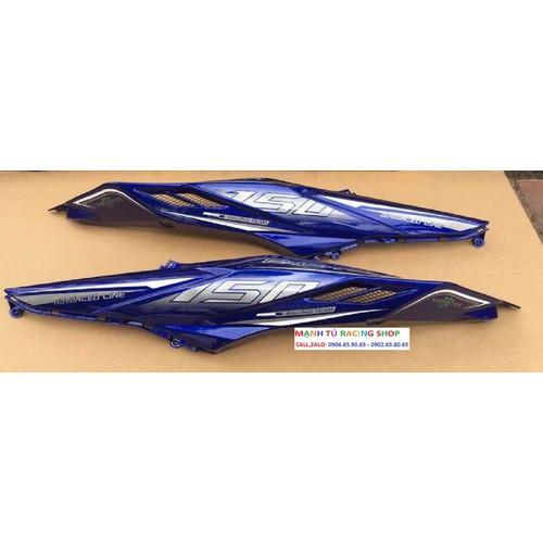 Ốp sườn và bửng độ cho Exciter 150 kiểu DUCATI - 000634