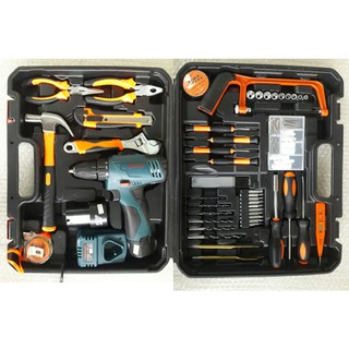 Bộ máy khoan pin,vặn vít 12v kèm phụ kiện