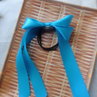 Dây cột tóc nơ kiểu dáng Hàn Quốc. # Chất liệu satin#