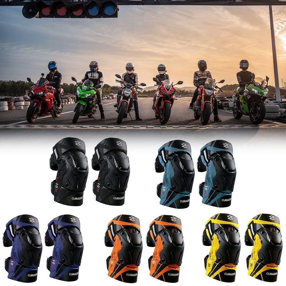LET Set 2 Vỏ Bọc Bảo Vệ Đầu Gối An Toàn Chống Ngã Khi Lái Xe Mô Tô