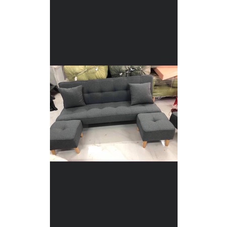 Sofa Bed + 2 đôn free ship  tại Hcm