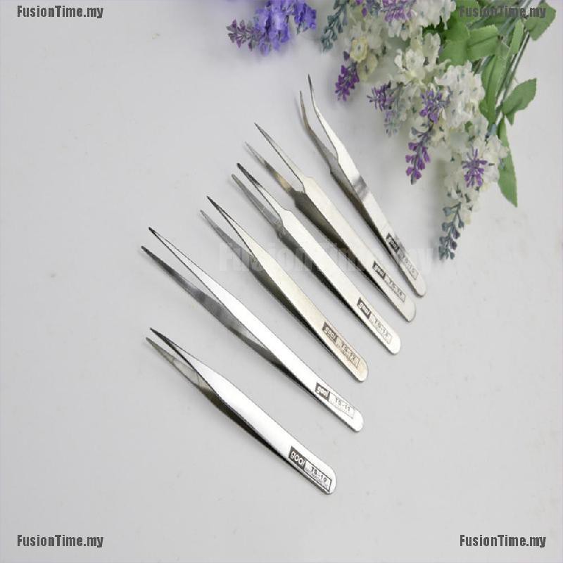 (hàng Mới Về) Set 6 Nhíp Inox Chống Từ Tính Tiện Dụng | BigBuy360 - bigbuy360.vn