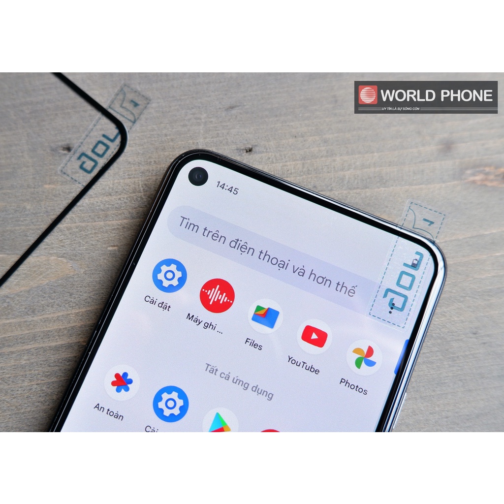 Cường lực GOR Pixel 5 full màn, Dán màn hình Google GG Pixel 5 chống bám vân tay