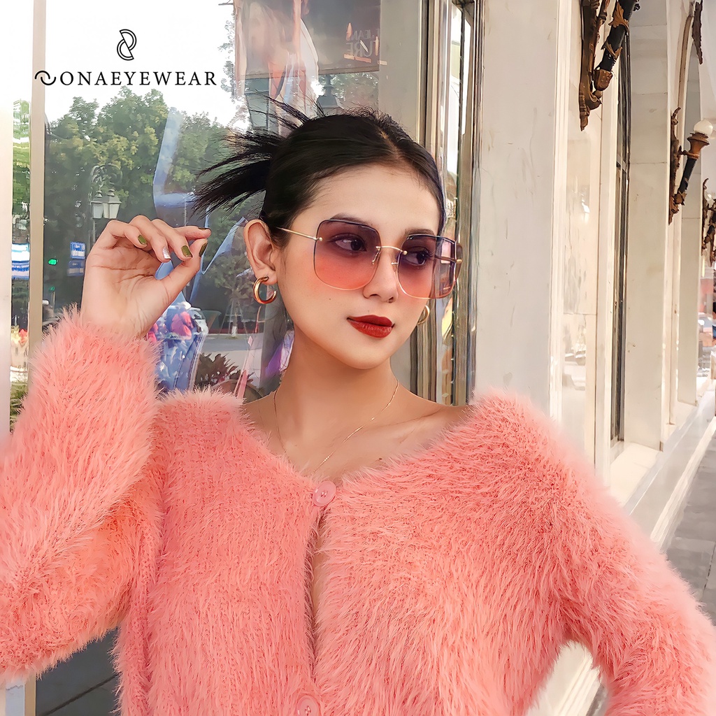 Kính râm - SONA EYEWEAR - Bản Cao Cấp  Nữ, Tròng Polycarbonate Gọng Kim Loại, Chống tia UV400