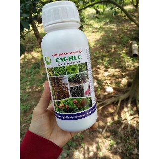 CHẾ PHẤM SINH HỌC EM - HLC 500ml ( ĐẶC TRỊ VÀNG LÁ THỐI RỄ). hàng chính hãng công ty