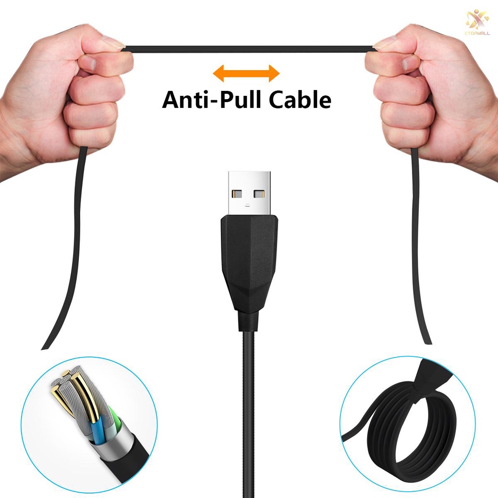 Micro Để Bàn Có Dây USB Xoay 360 Độ Không Gây Tiếng Ồn Cho PC Laptop | BigBuy360 - bigbuy360.vn