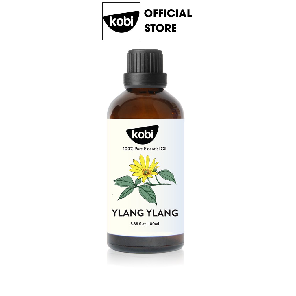 Tinh dầu Ngọc Lan Tây Kobi Ylang Ylang essential oil giúp thơm phòng, tinh thần hứng khởi - 100ml