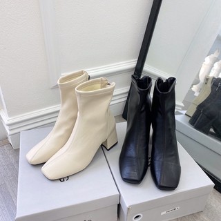 Bốt da gân lệch 2 màu siêu sinh fullbox kèm ảnh thật