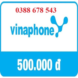 Thẻ Cào Vinaphone 500K Siêu Rẻ