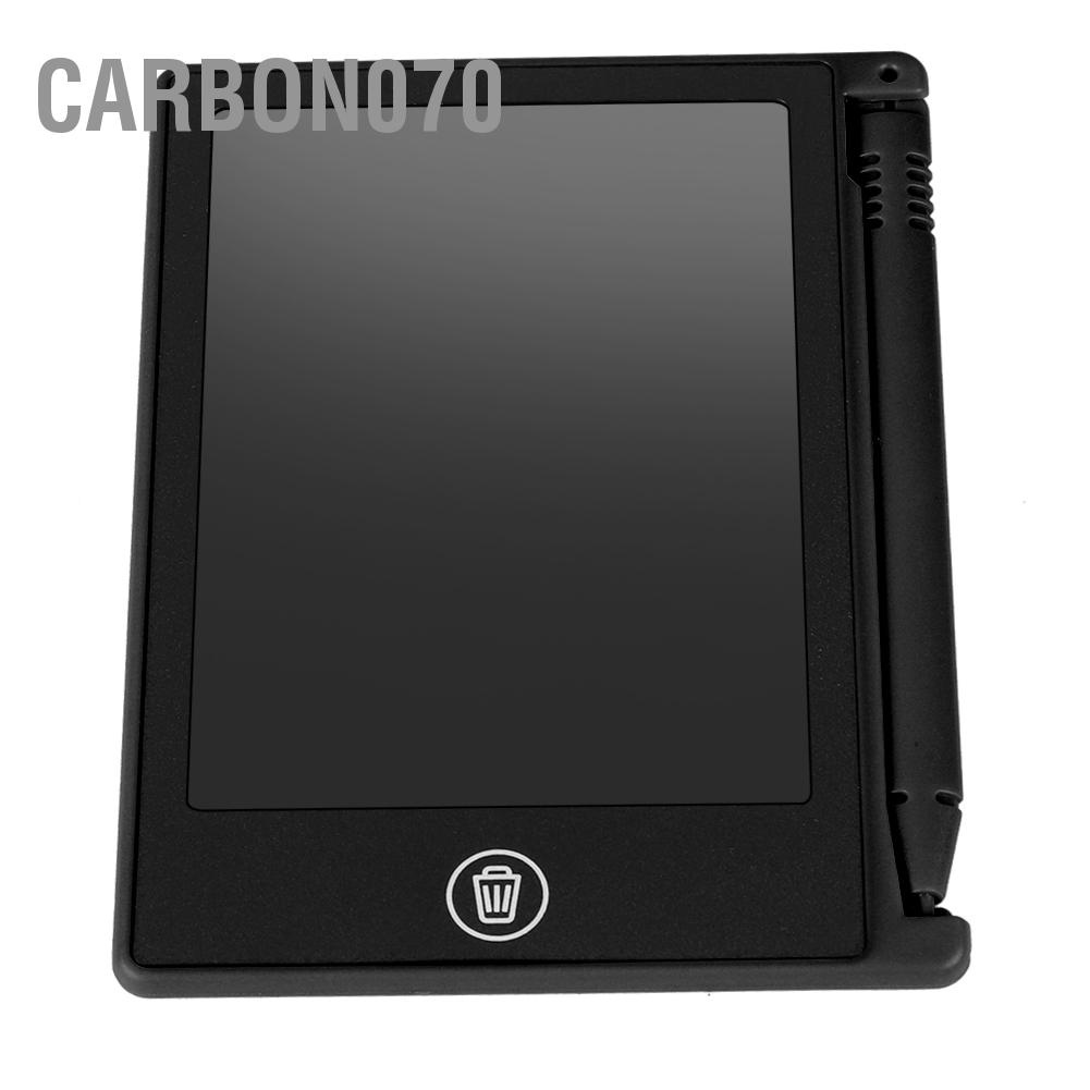 Hàng HOT Bảng Viết Tự Xoá- Vẽ LCD-Điện Tử Thông Minh Cho Bé 4.5 inch【Carbon070】
