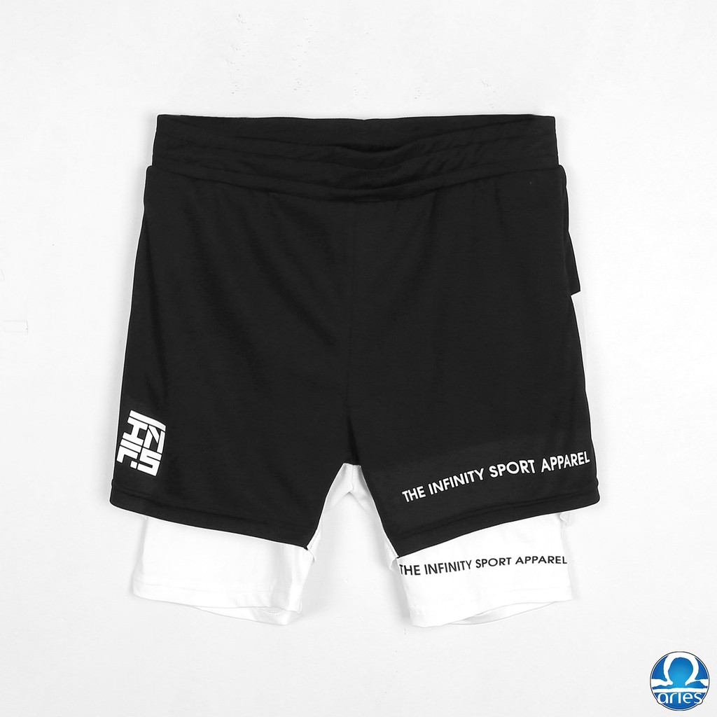 Quần short, quần đùi thể thao 2 lớp INF.S 2in1 Training Short - Aries | BigBuy360 - bigbuy360.vn