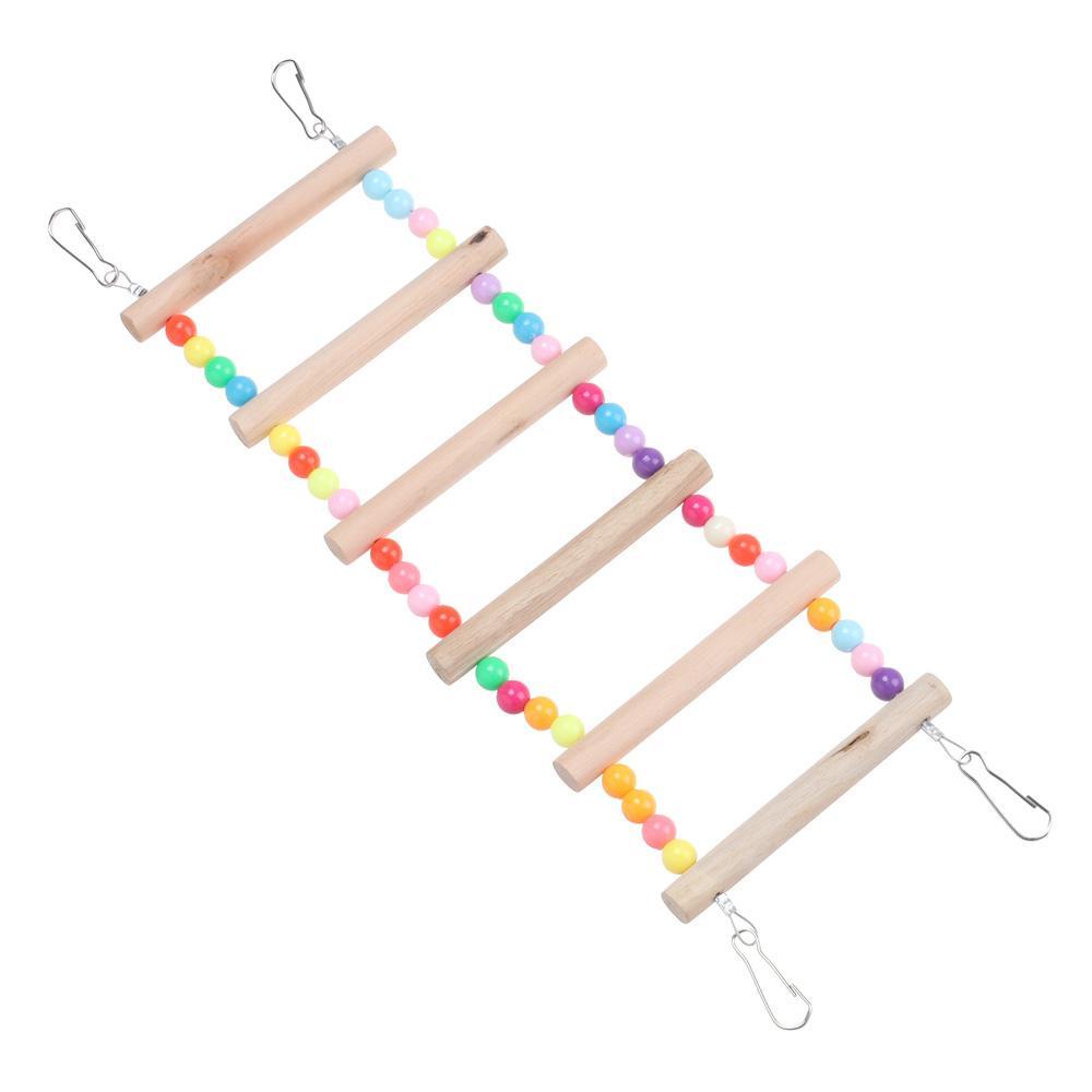 YVE Thang Dây Nhiều Màu Treo Chuồng Chim Cảnh