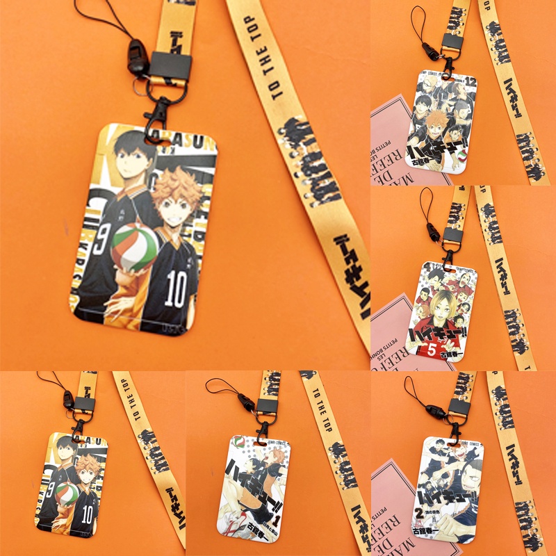 Vỏ Bọc Thẻ Bằng Nhựa Hình Anime Haikyuu Hinata Kageyama Tobio