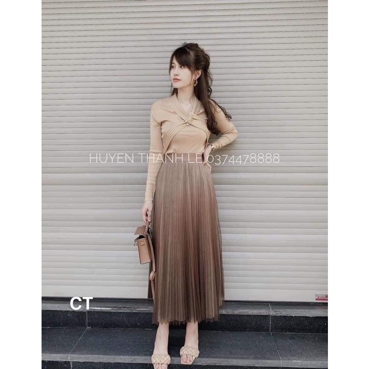 Chân Váy Công Chúa Loang Siêu Hot_Xưởng May Quang Anh