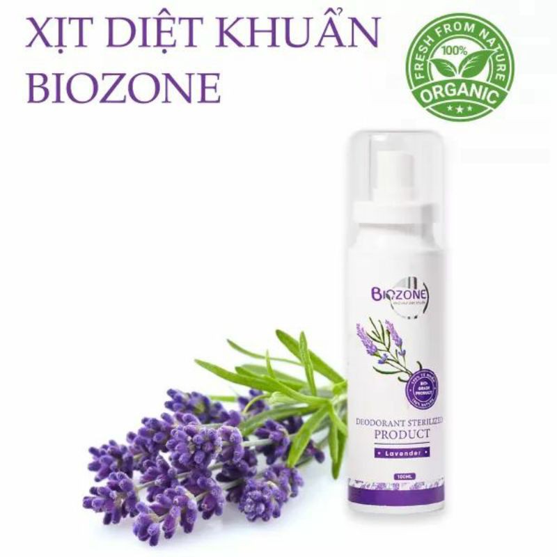 XỊT DIỆT KHUẨN KHỬ MÙI SINH HỌC