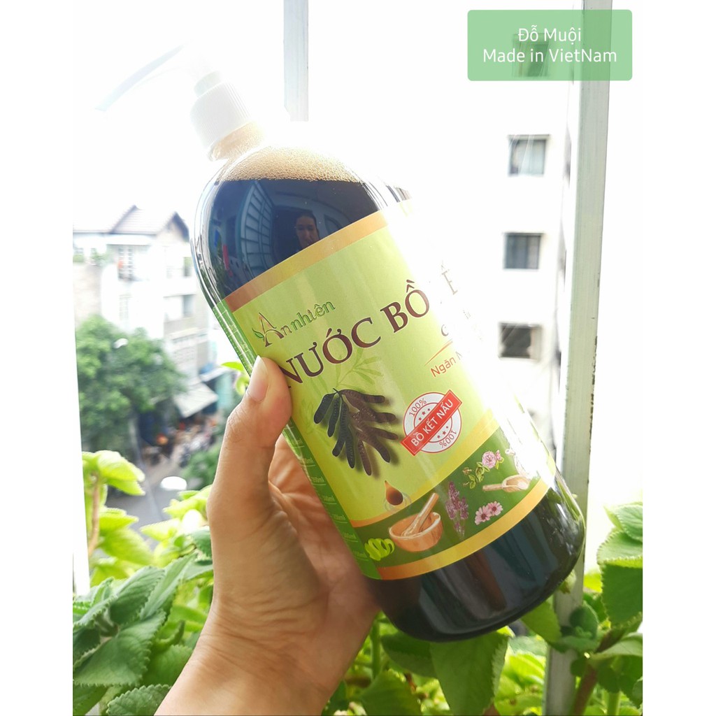 Nước bồ kết gội đầu giảm rụng tóc An Nhiên 1000ml | BigBuy360 - bigbuy360.vn