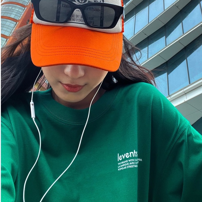 Áo thun unisex Lì Ven Popular Logo V2 Nam nữ Full tag